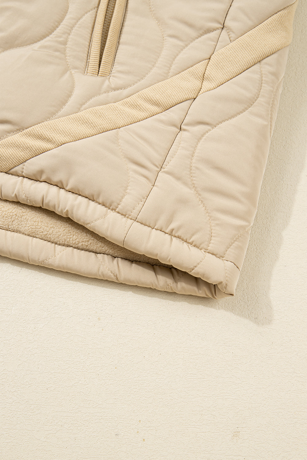 Quilted Padded Casual Winter Jacket Vest with Fleece Lining - eAura