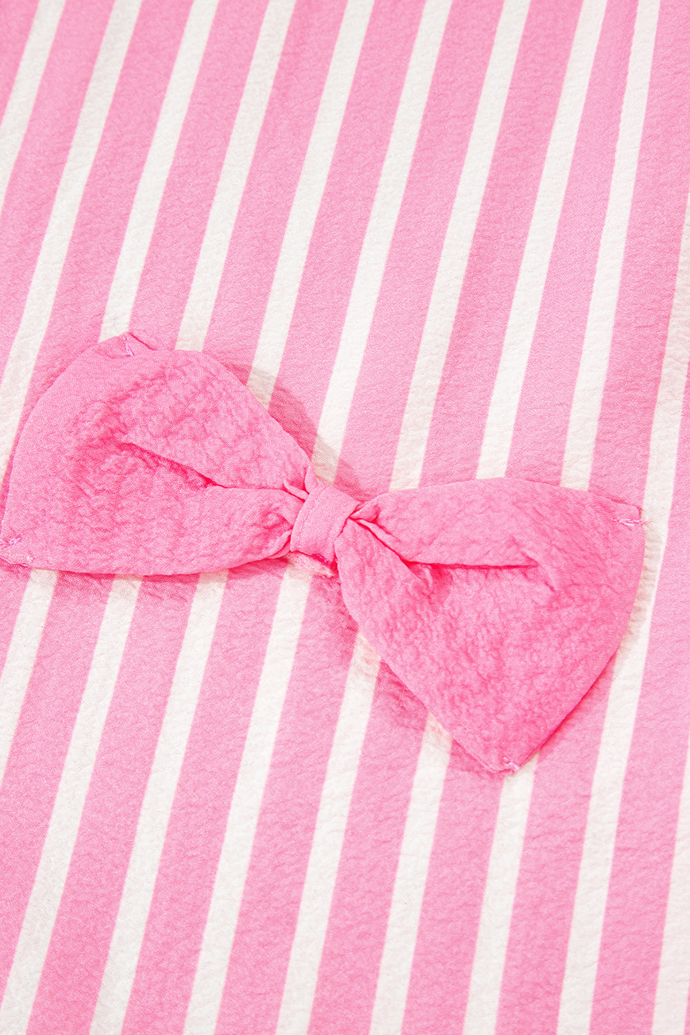 Pink Stripe Long Sleeve Top and Bottoms Pyjamas eAura