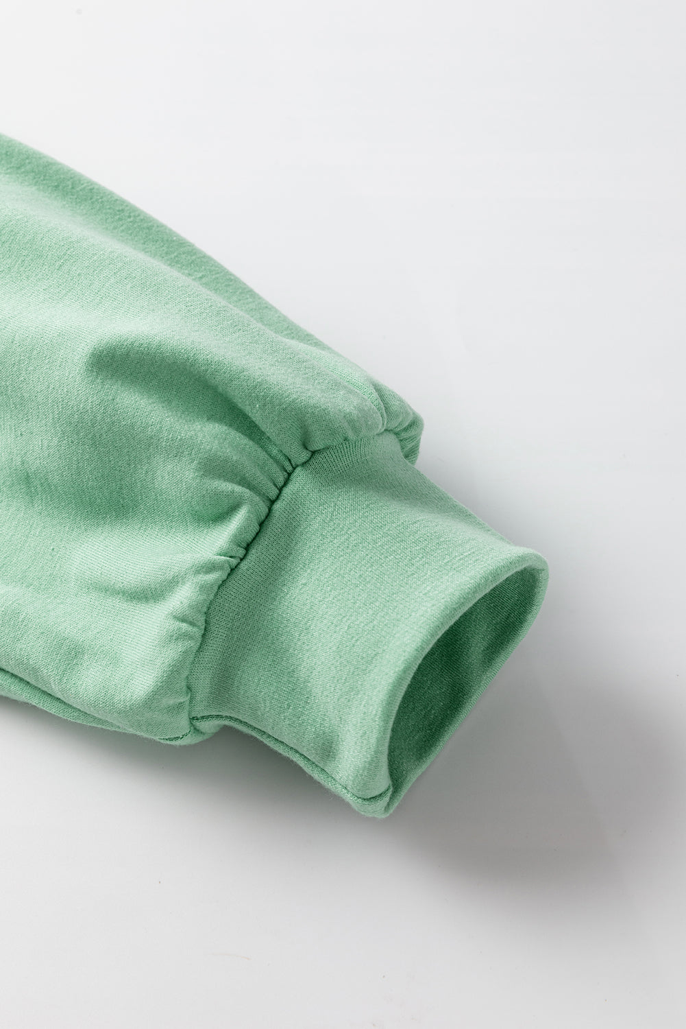 Colour-block Stitching Irregular Hem Long Sleeve Top - eAura