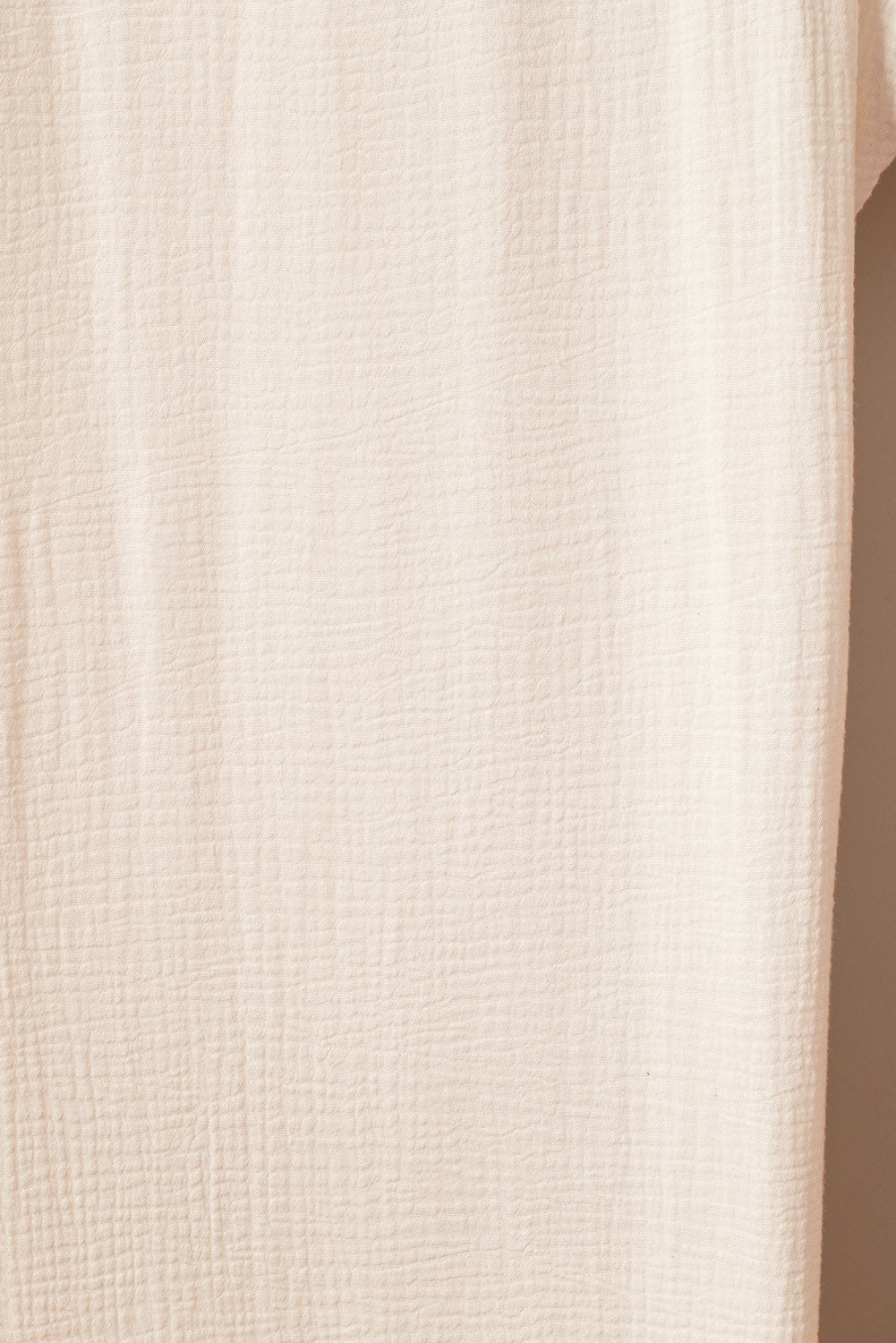Apricot Crinkled Buttons Maxi Beach Dress with Slits eAura