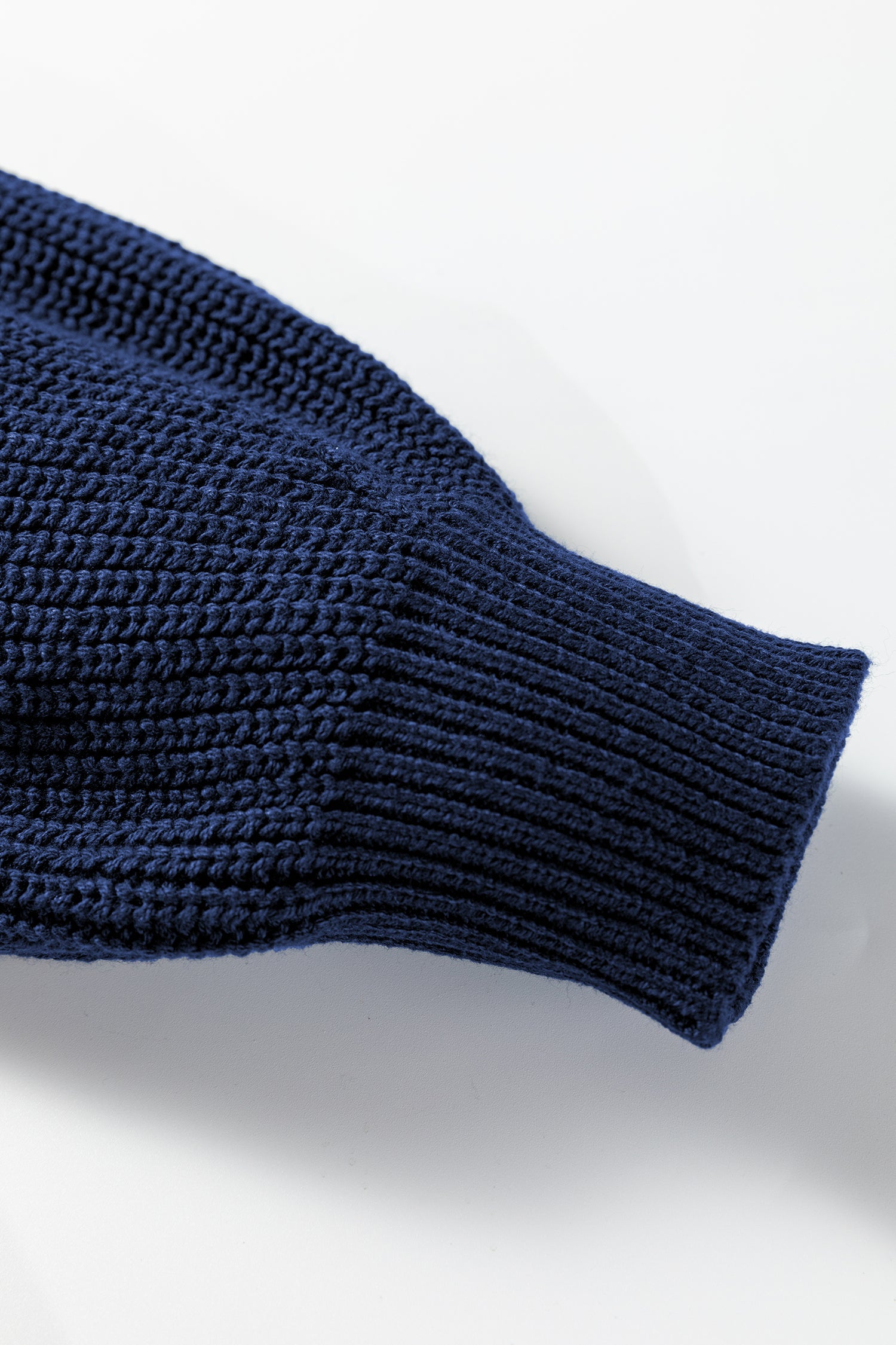 Front Seam Drop Shoulder Loose Sweater - eAura