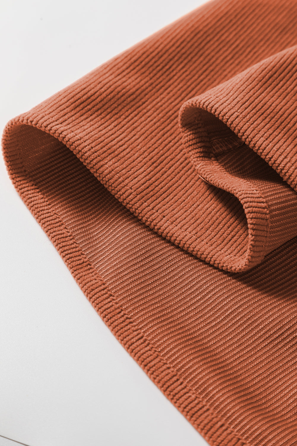 Scallop Detail Pleated Soft Cord Mini Dress - eAura