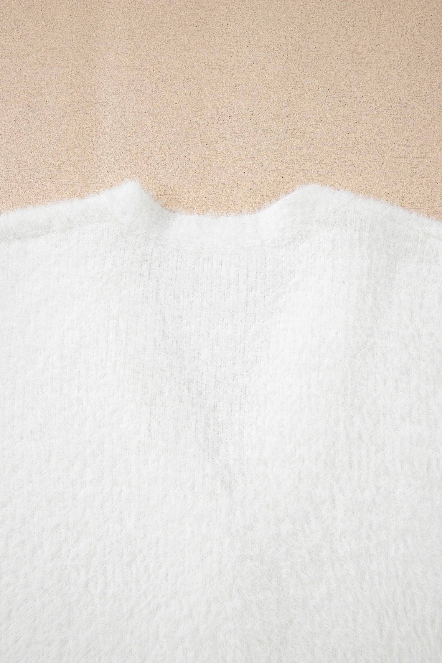 Fuzzy Buttoned Front Midi Cardigan - eAura