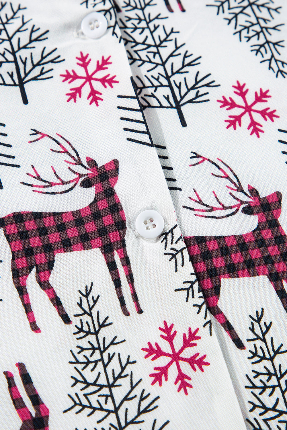 Christmas Print Shirt Pyjama Set eAura