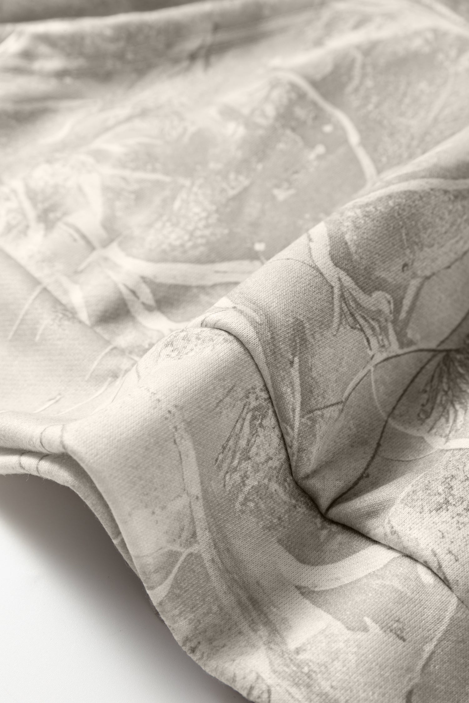 Camouflage Woodland Print Oversized Sporty Hoodie - eAura