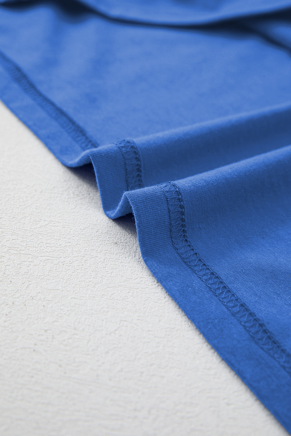 Sky Blue Vintage MOTHERHOOD Letter Graphic T Shirt eAura