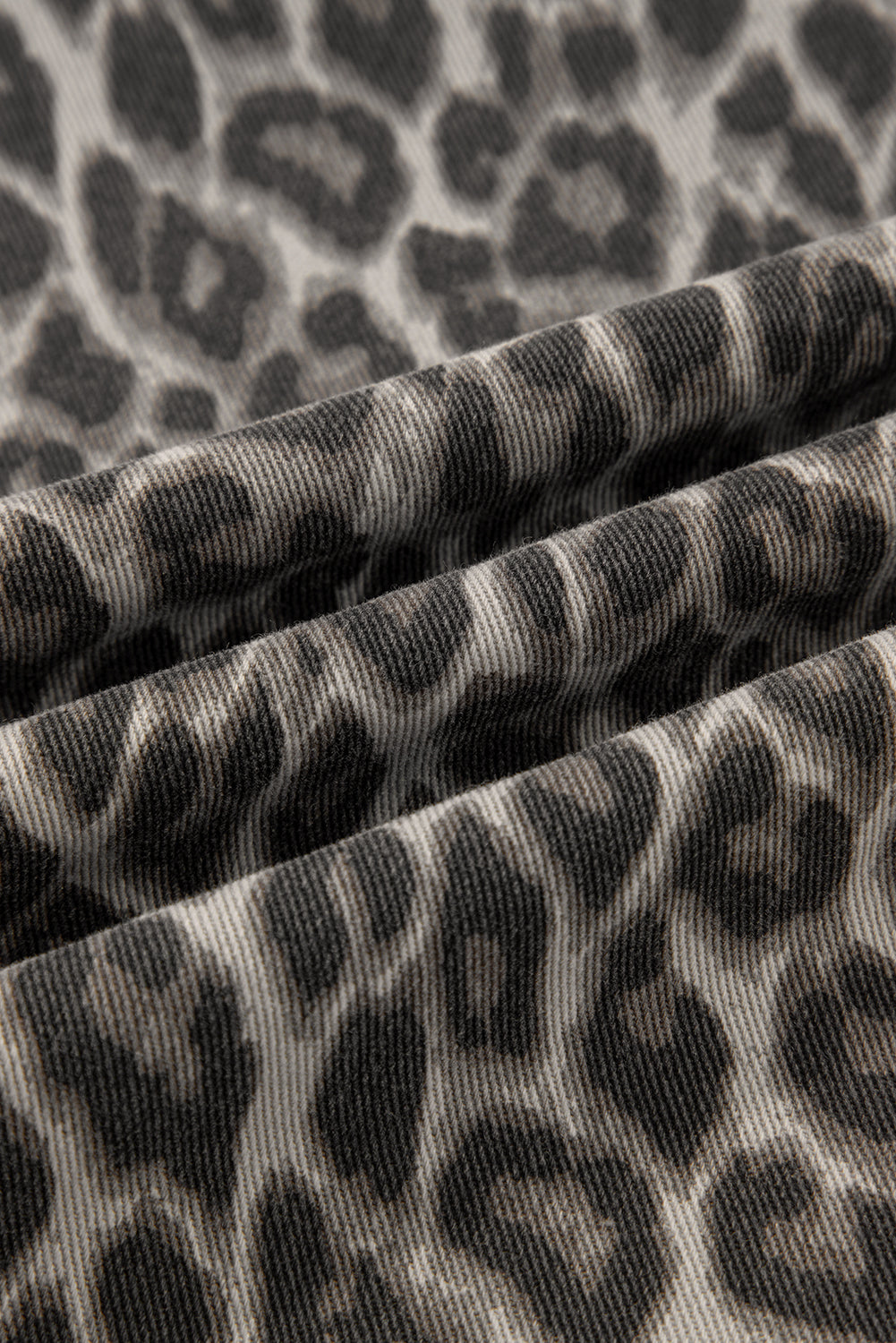 Leopard Straight Loose Leg Jeans - eAura