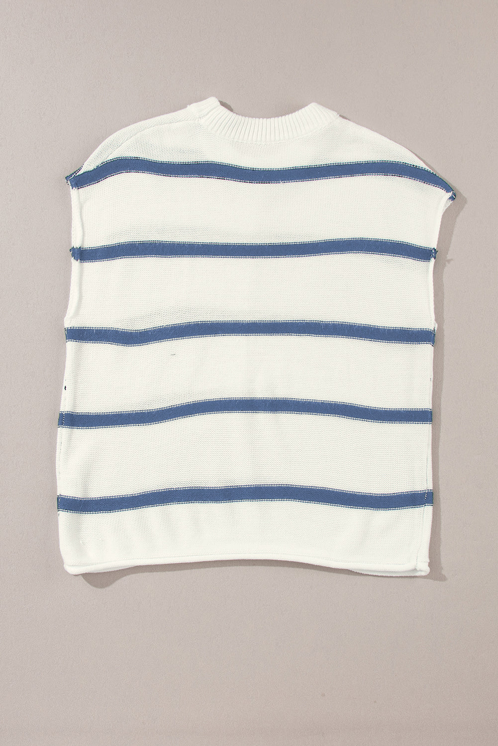 Striped Batwing Sleeve Sweater Tee