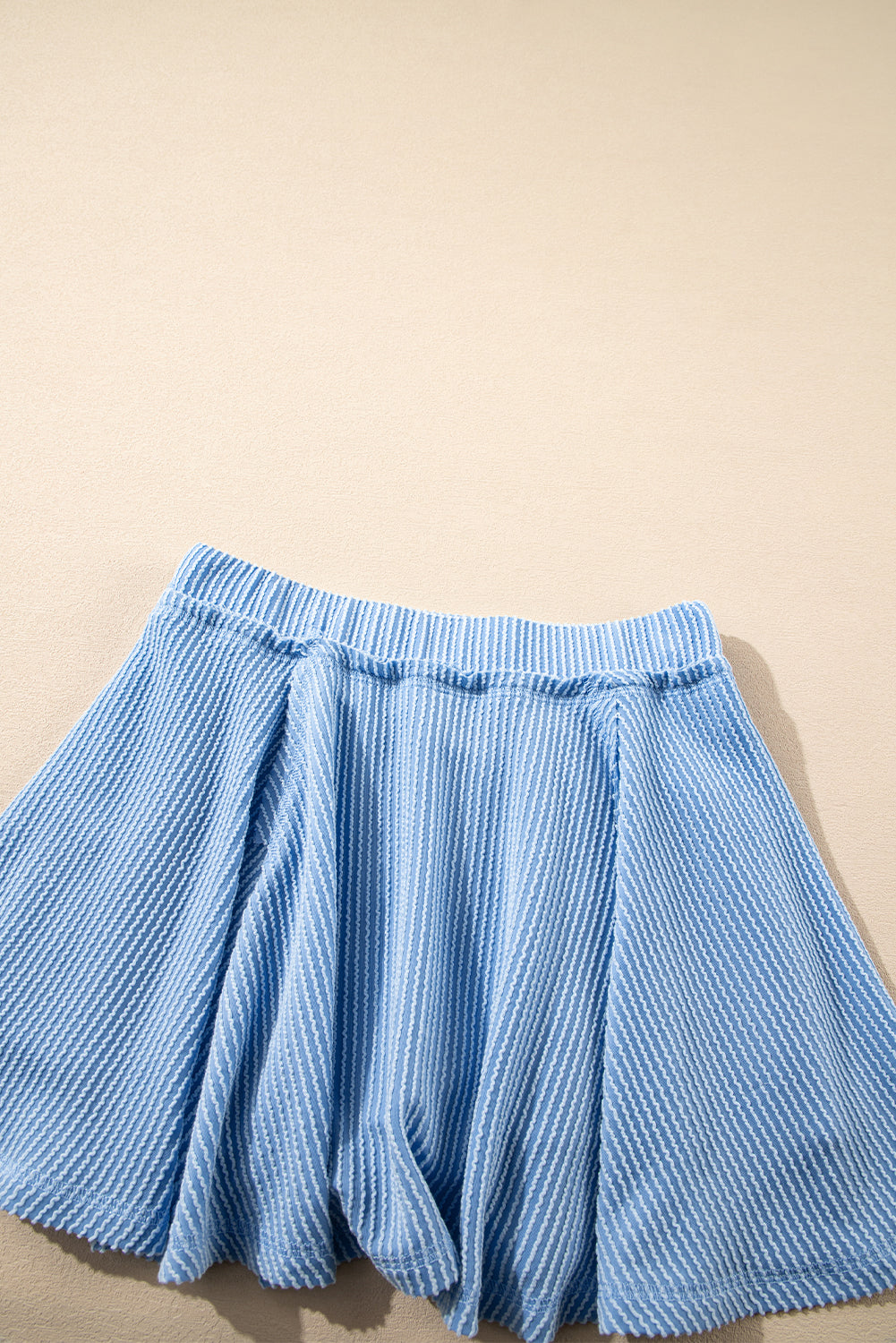 Soft Cord Lantern Sleeve Top & High Waist Ruffled Mini Skort Co-ord Dear-Lover Dropshipping