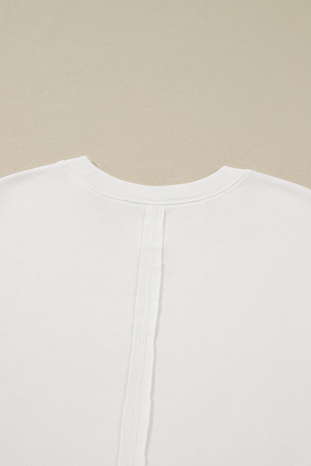 Plus Size Exposed Seam Detail Contrast Dot Floral Patchwork Sleeve Sweatshirt