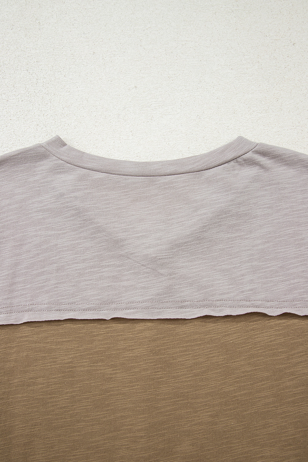 Flower Patched Exposed Seam Bracelet Sleeve Oversized T-Shirt - eAura