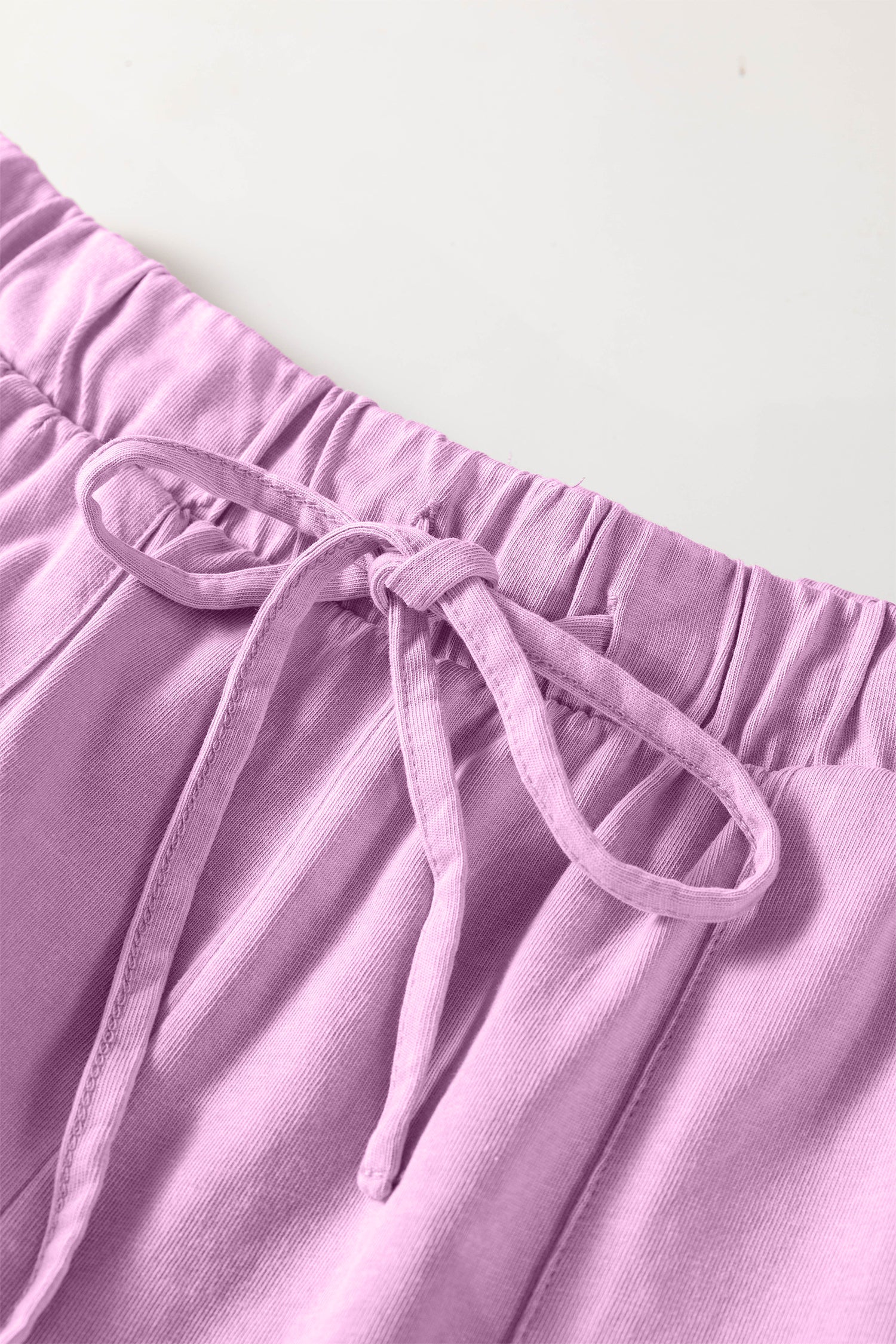 Mineral Wash Cotton Shorts & Tee Co-ord Set