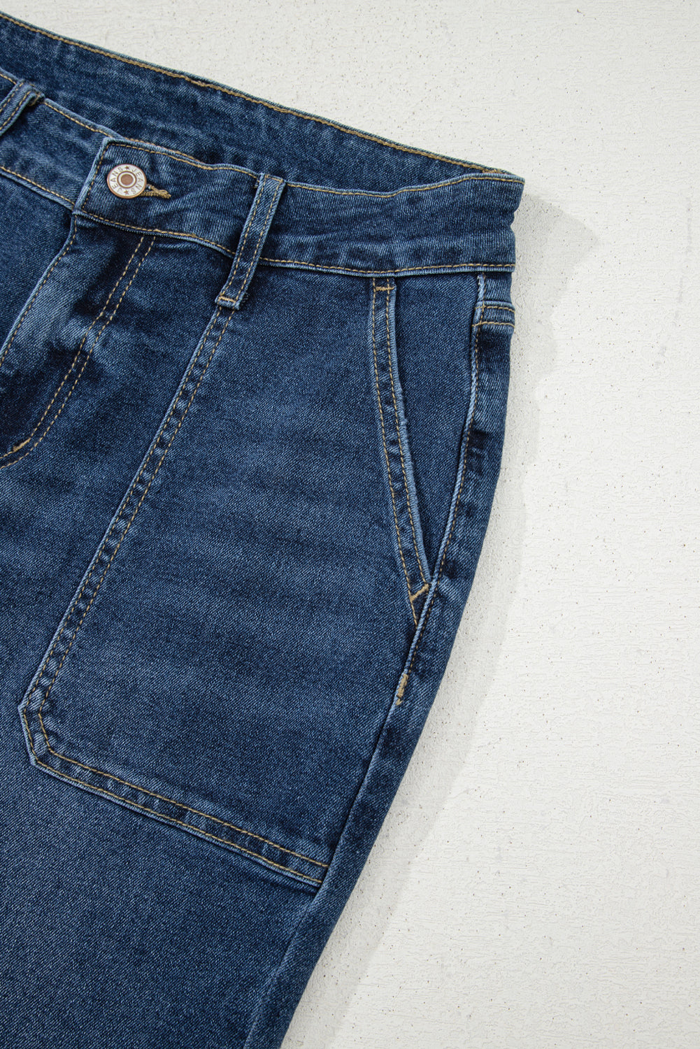Ashleigh Blue Cropped High Rise Wide Leg Jeans Dear-Lover Dropshipping