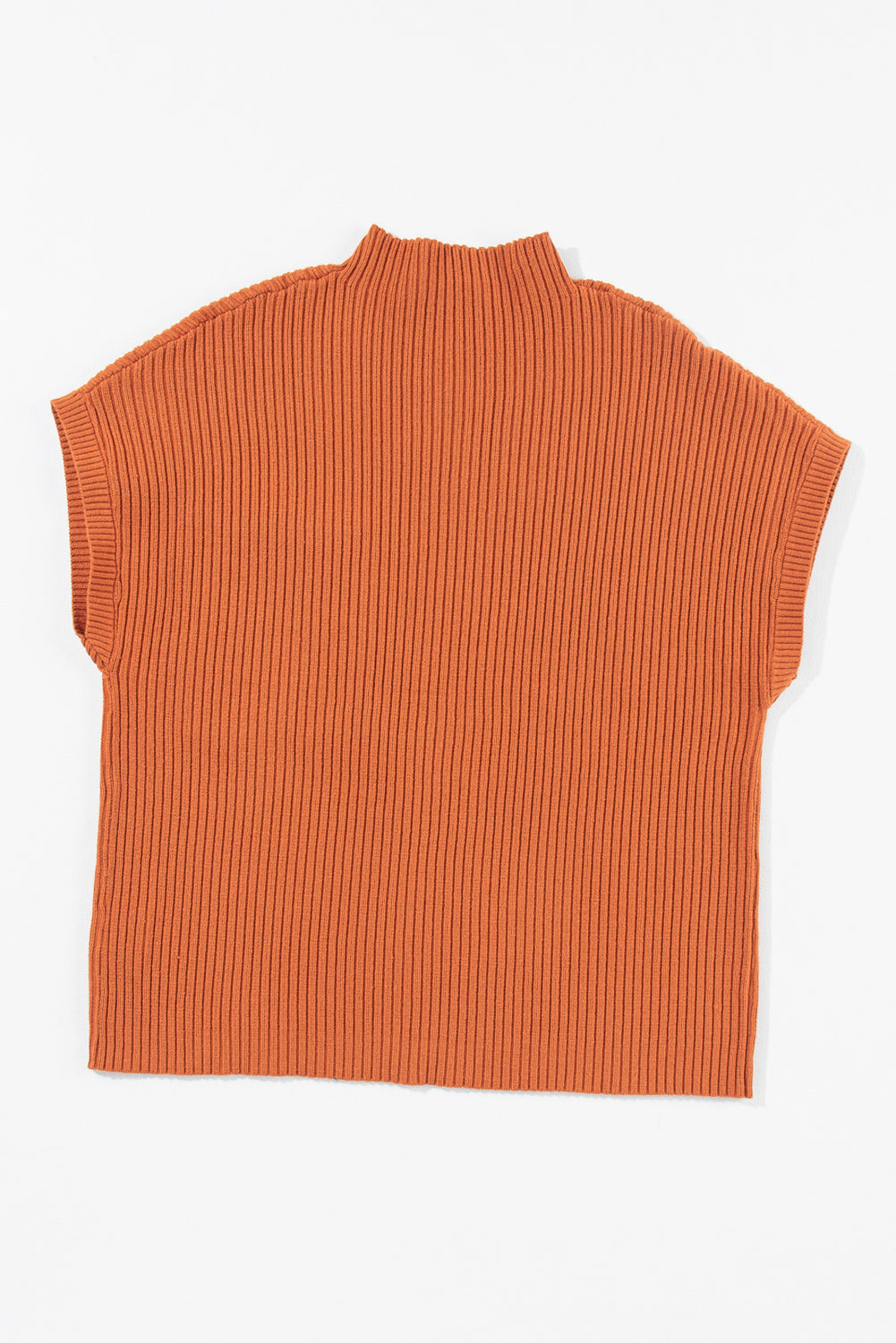 Black Patch Pocket Ribbed Knit Short Sleeve Sweater eAura