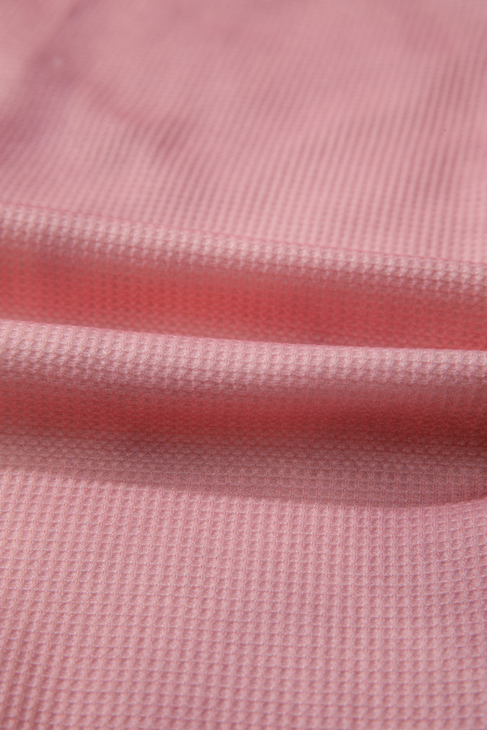 Floral Patched Waffle Textured V-Neck Casual Hoodie - eAura