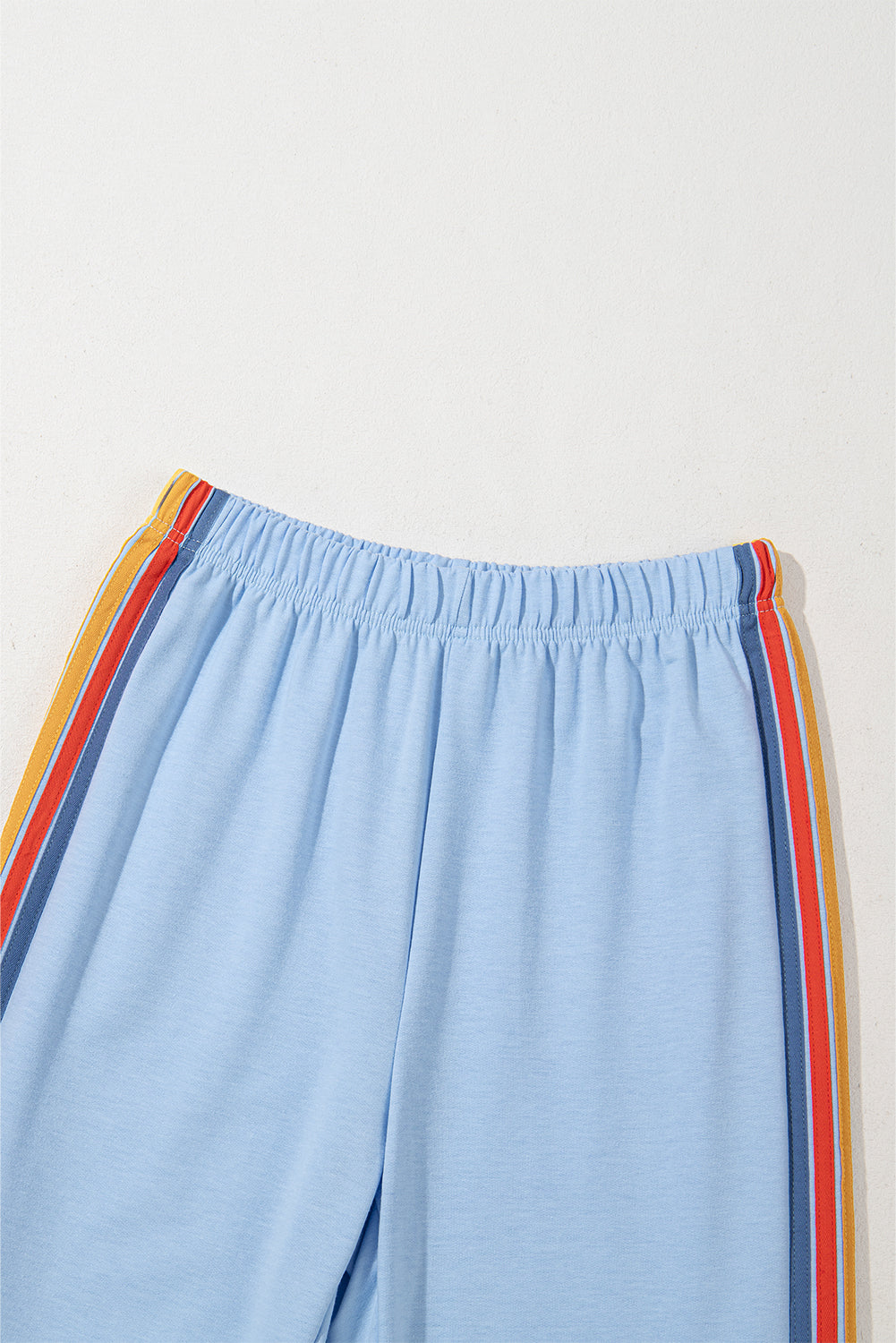 Light Blue Counting Rainbows High Waist SweatTrousers eAura