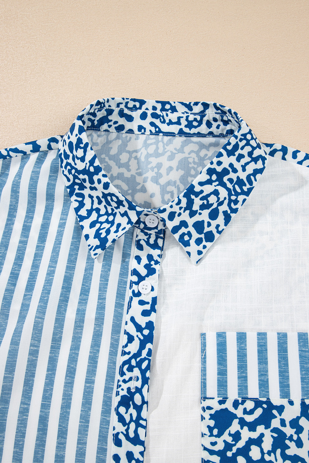 Leopard Striped Western Casual Shirt - eAura
