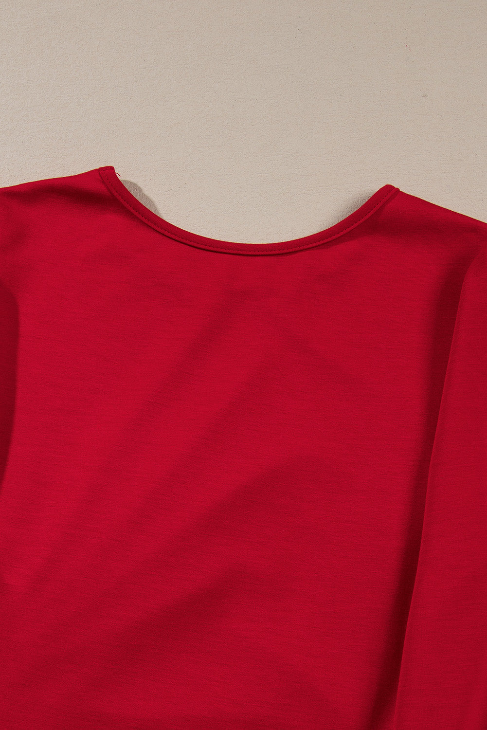 Ruched Detail Long Sleeve Midi Dress - eAura