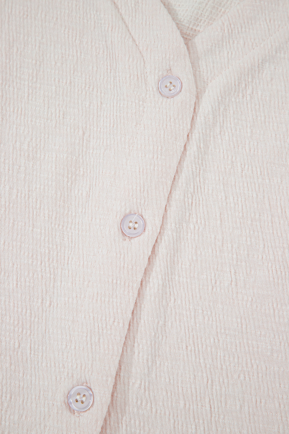 Apricot Buttoned V Neck Tank Top and Wide Leg Trousers Casual Outfit eAura