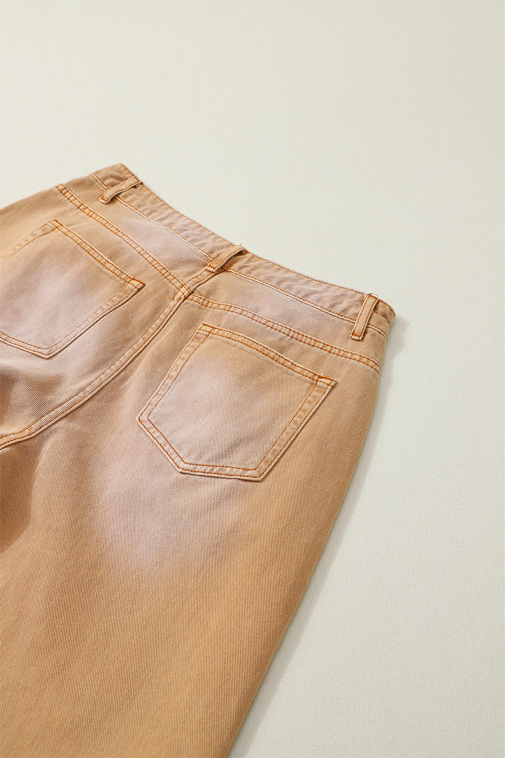Black Distressed Hollow-out High Waist Cropped Flare Jeans Beagle Boutique Fashion Outlet