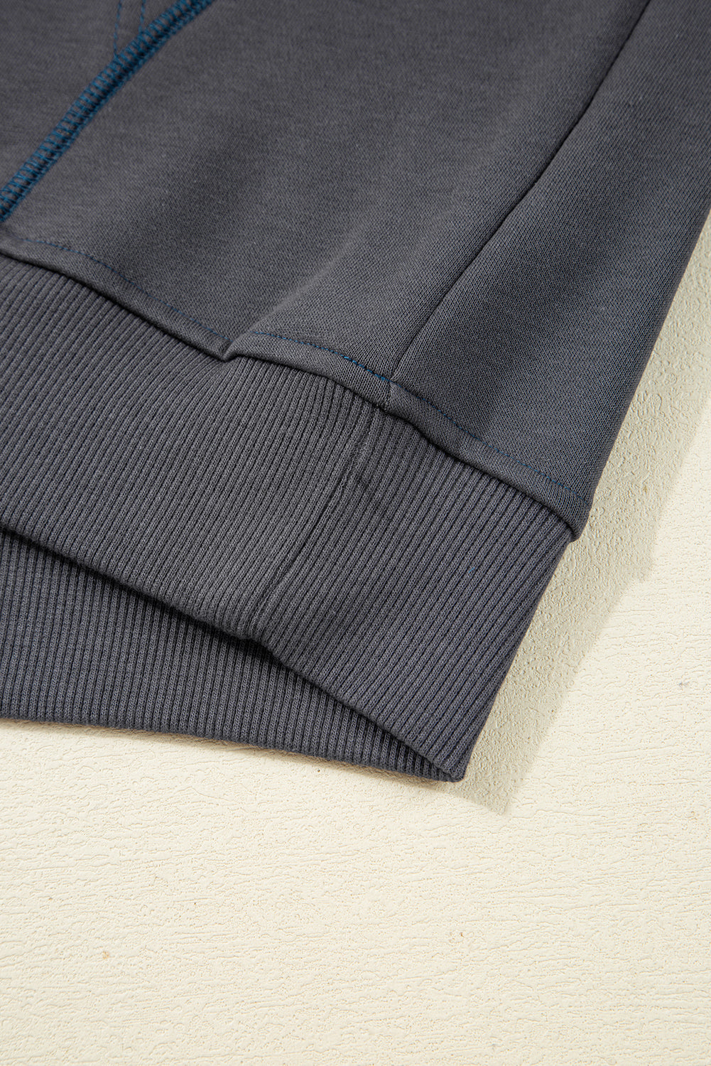 Star Patchwork Contrast Stitching Mineral Wash Kangaroo Pocket Vintage Hoodie - Tops/Sweatshirts & Hoodies