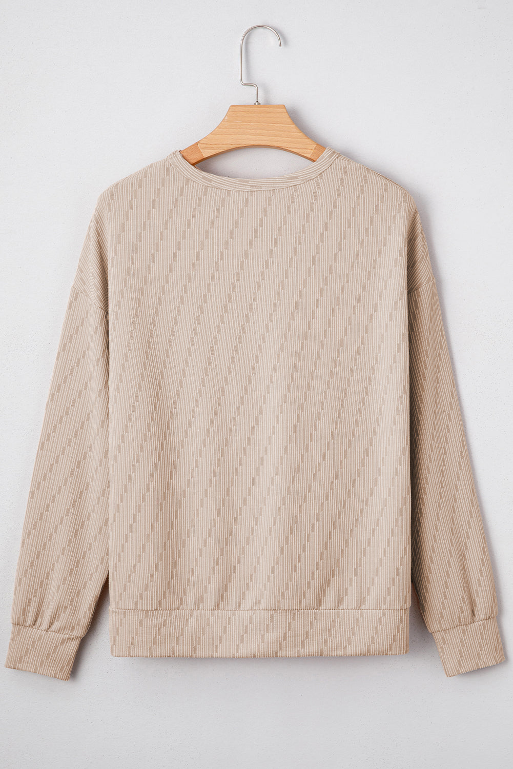 Textured Long Sleeve Top - eAura