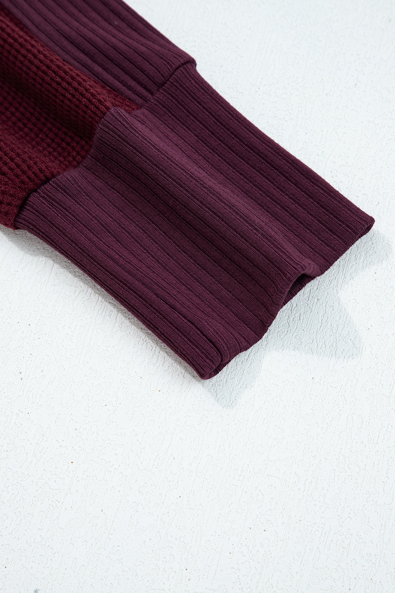 Waffle Zip-Up Front Button Hooded Jacket - eAura