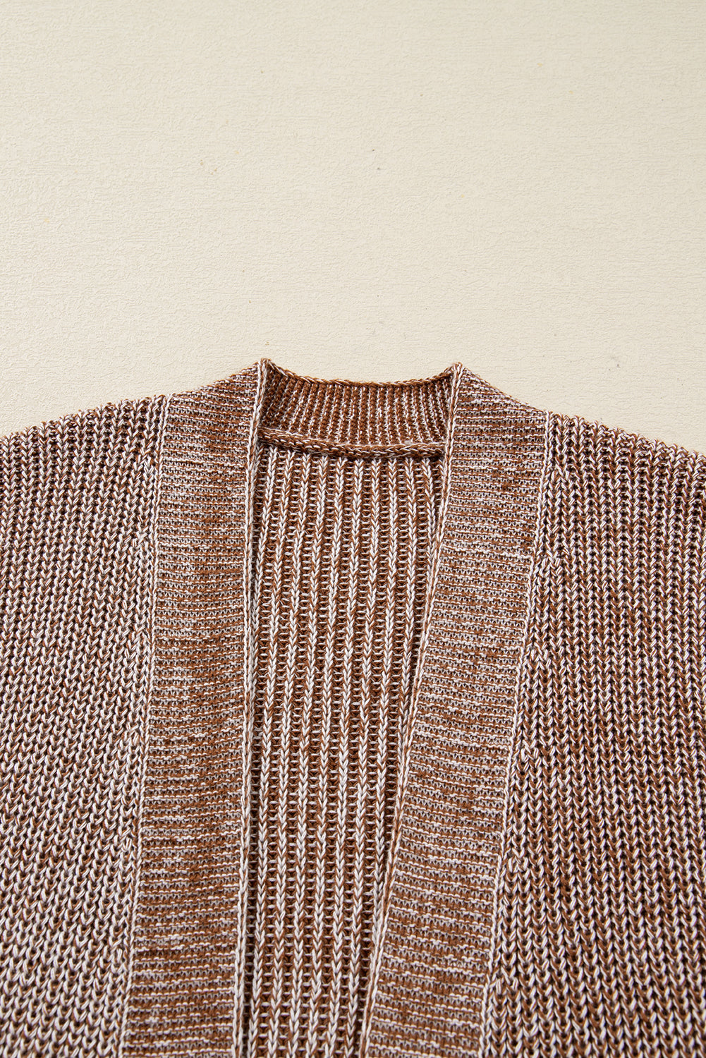 Open Knit Cardigan with Pockets - eAura