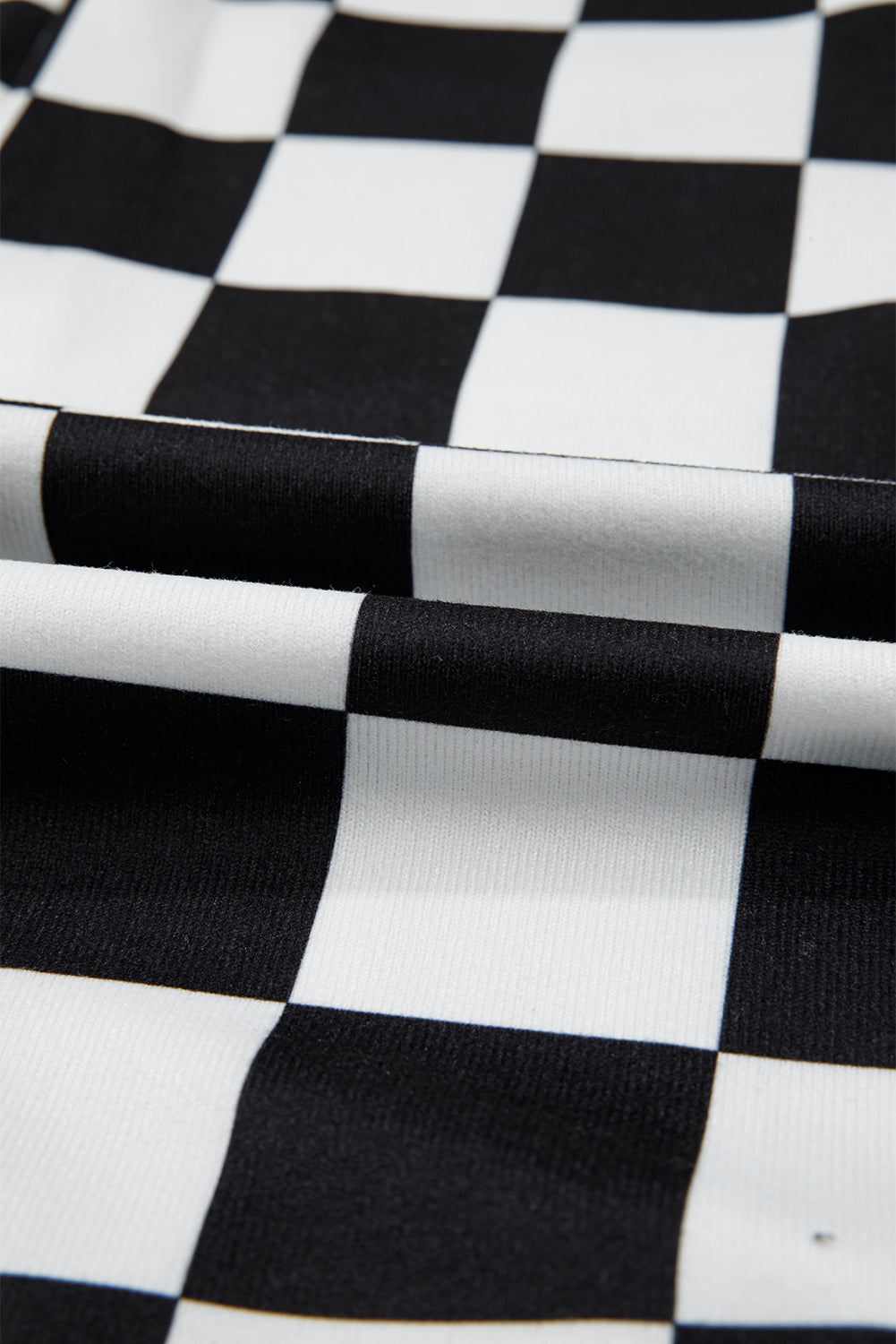 Checkerboard Flap Pocket Button Front Shacket eAura