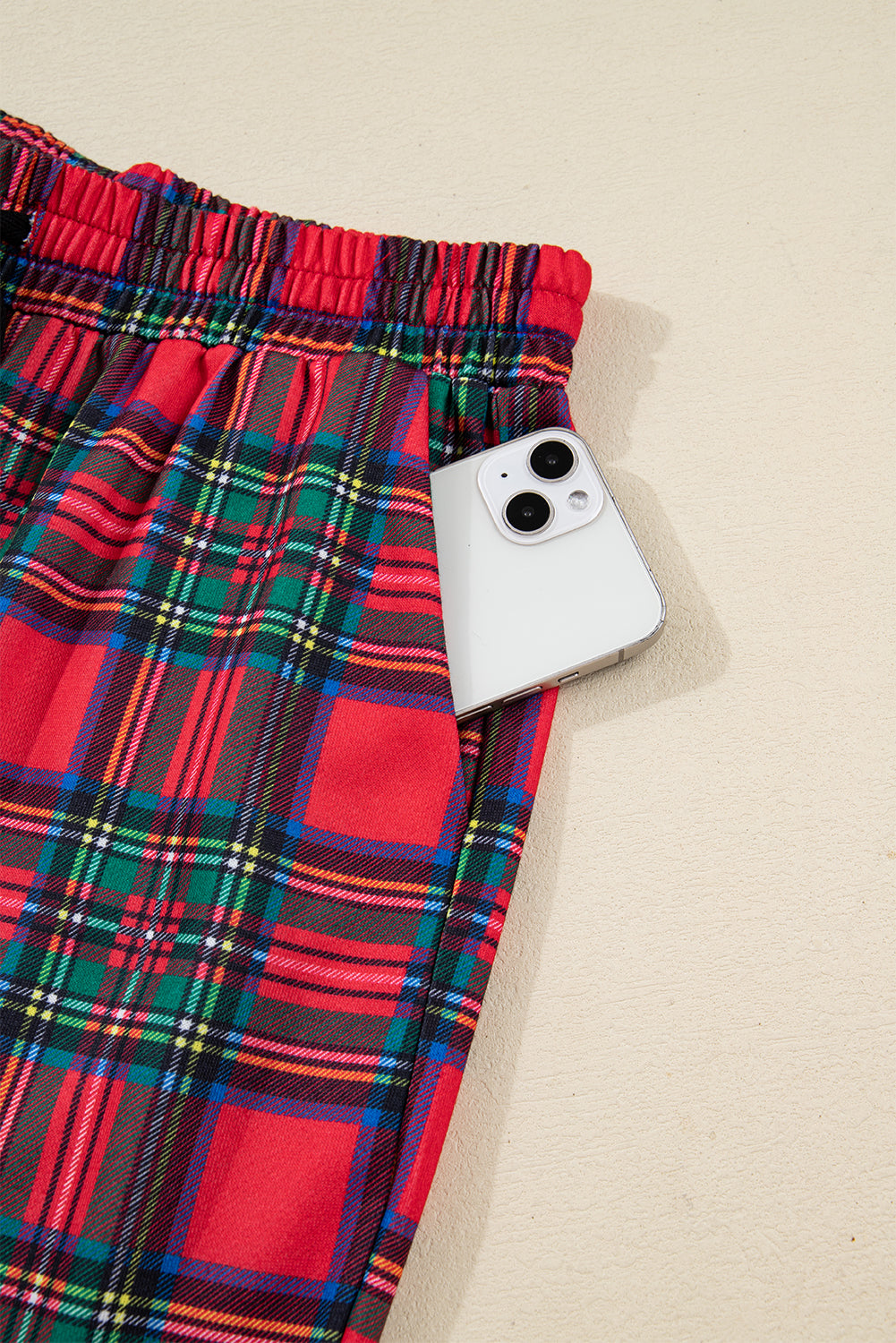 Plaid Mama Graphic Christmas Holiday Crewneck PJs eAura