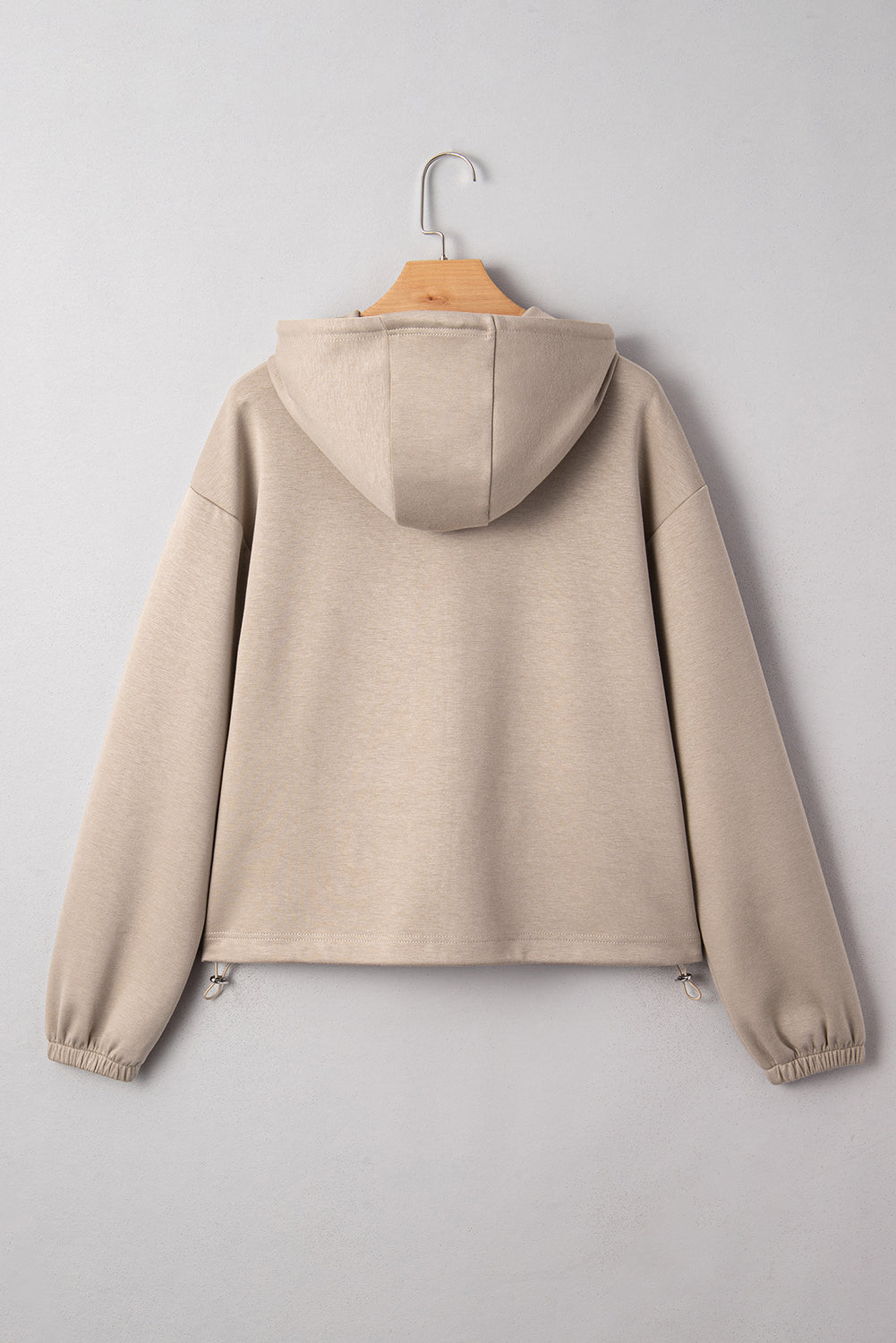 Goat Contrast Bow Embroidered Zip Up Jacket Hoodie Dear-Lover Dropshipping