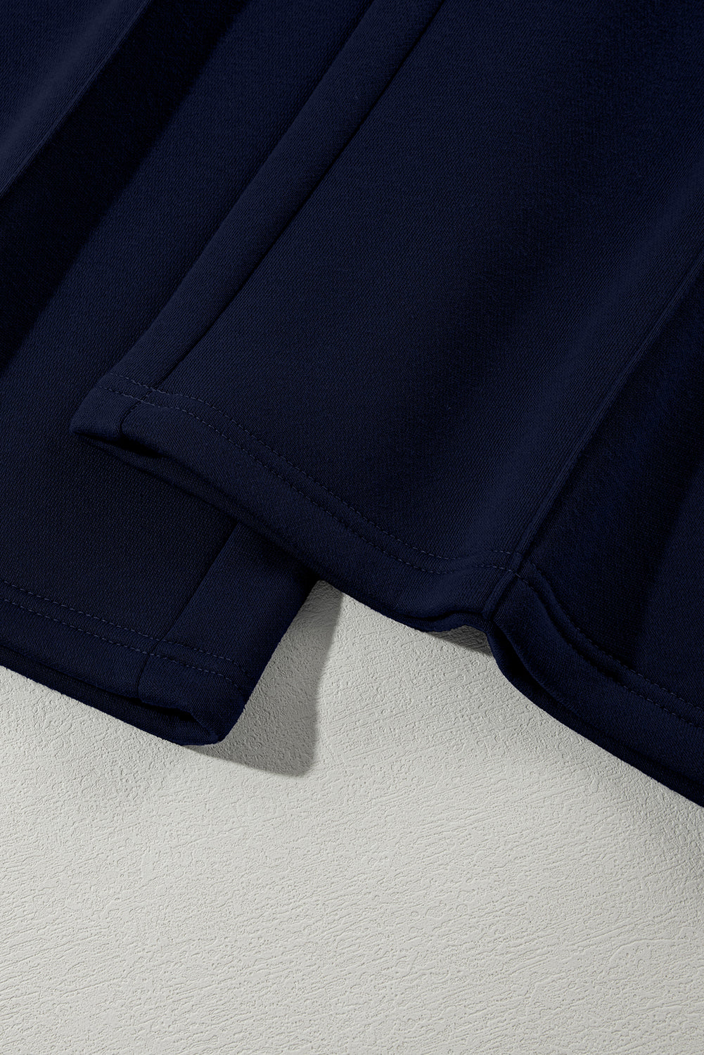 Drop Shoulder Zip Up Jacket Drawstring Joggers Co-ord Set - eAura