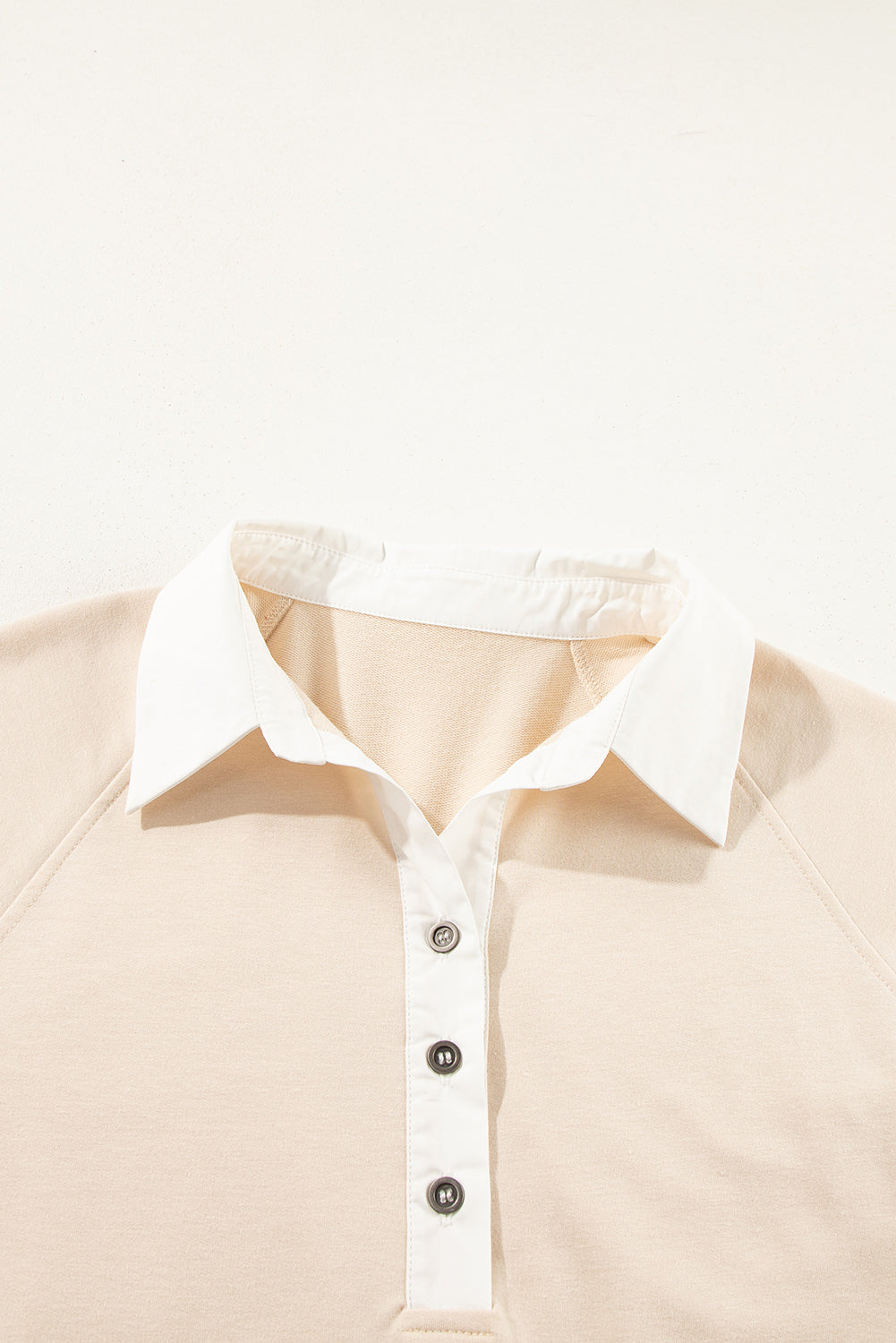 Jet Stream Shirt Collar Buttoned Patchwork Short Sleeve Mini Dress eAura