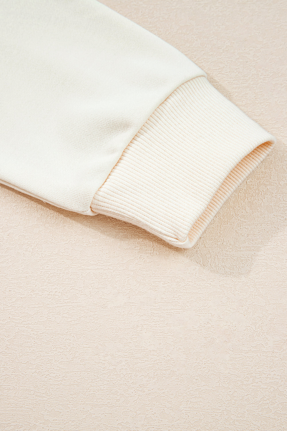 White Cute Bow Detail Baggy Hoodie eAura