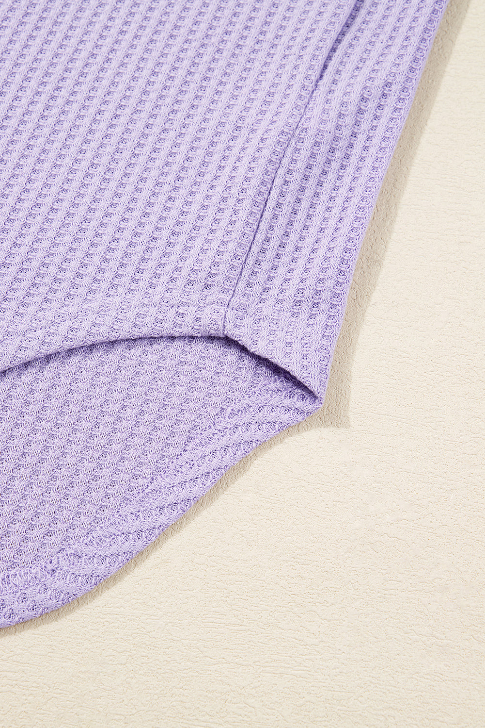 Plus Size Waffle Knit Button Front Cardigan eAura