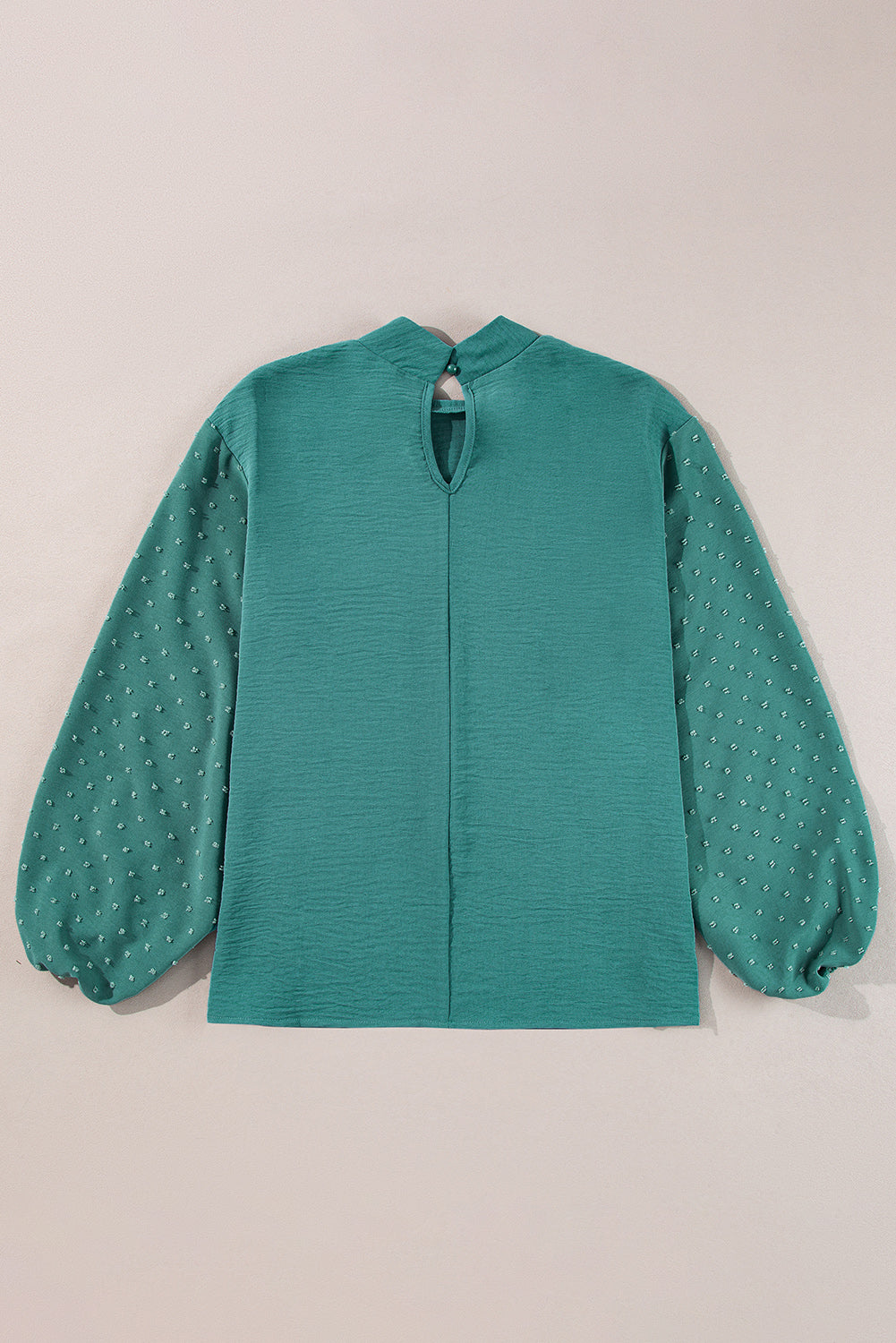 Skobeloff Swiss Dot Balloon Sleeve Loose Blouse Beagle Boutique Fashion Outlet