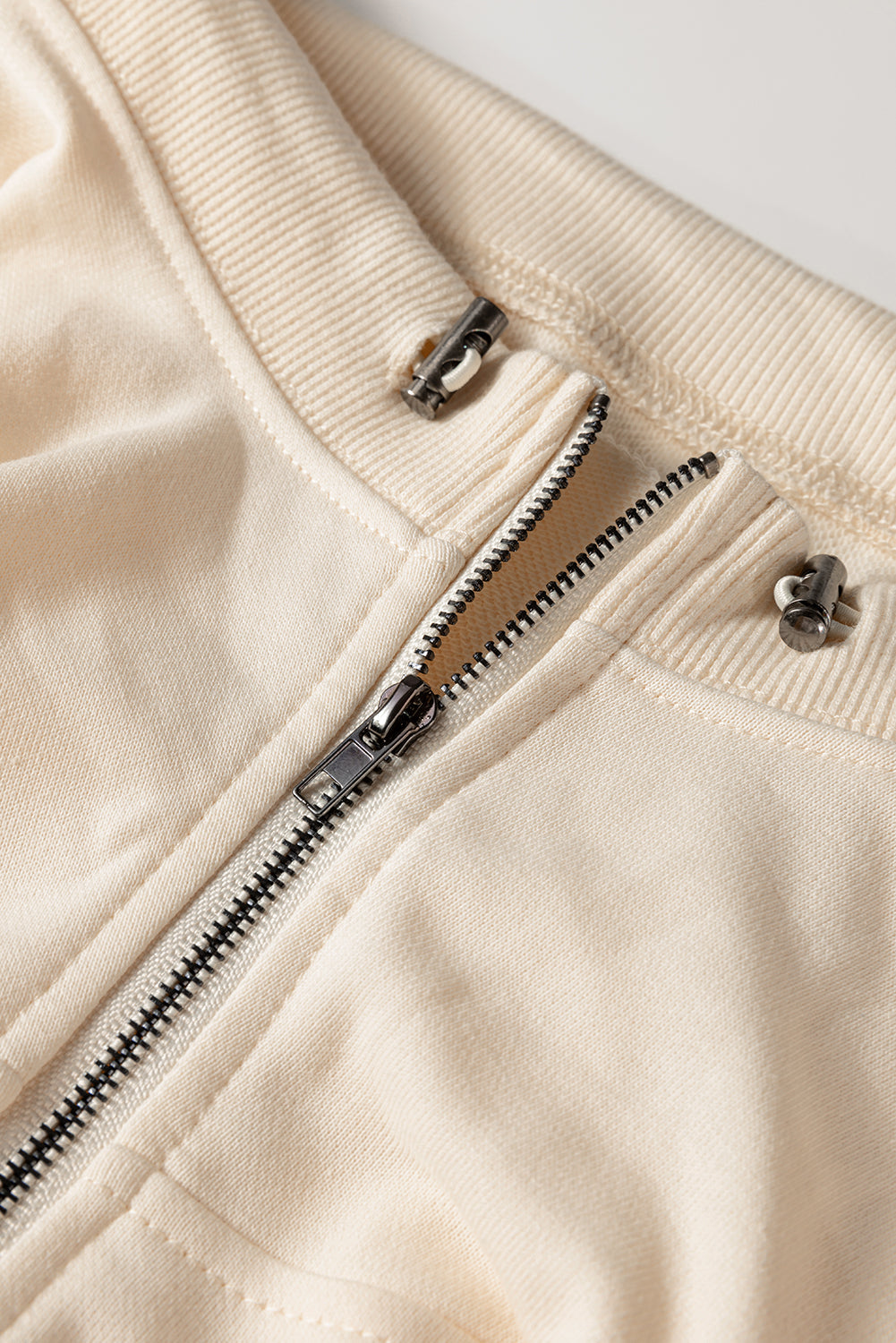 Checkered Kangaroo Pocket Half Zip Hoodie - eAura