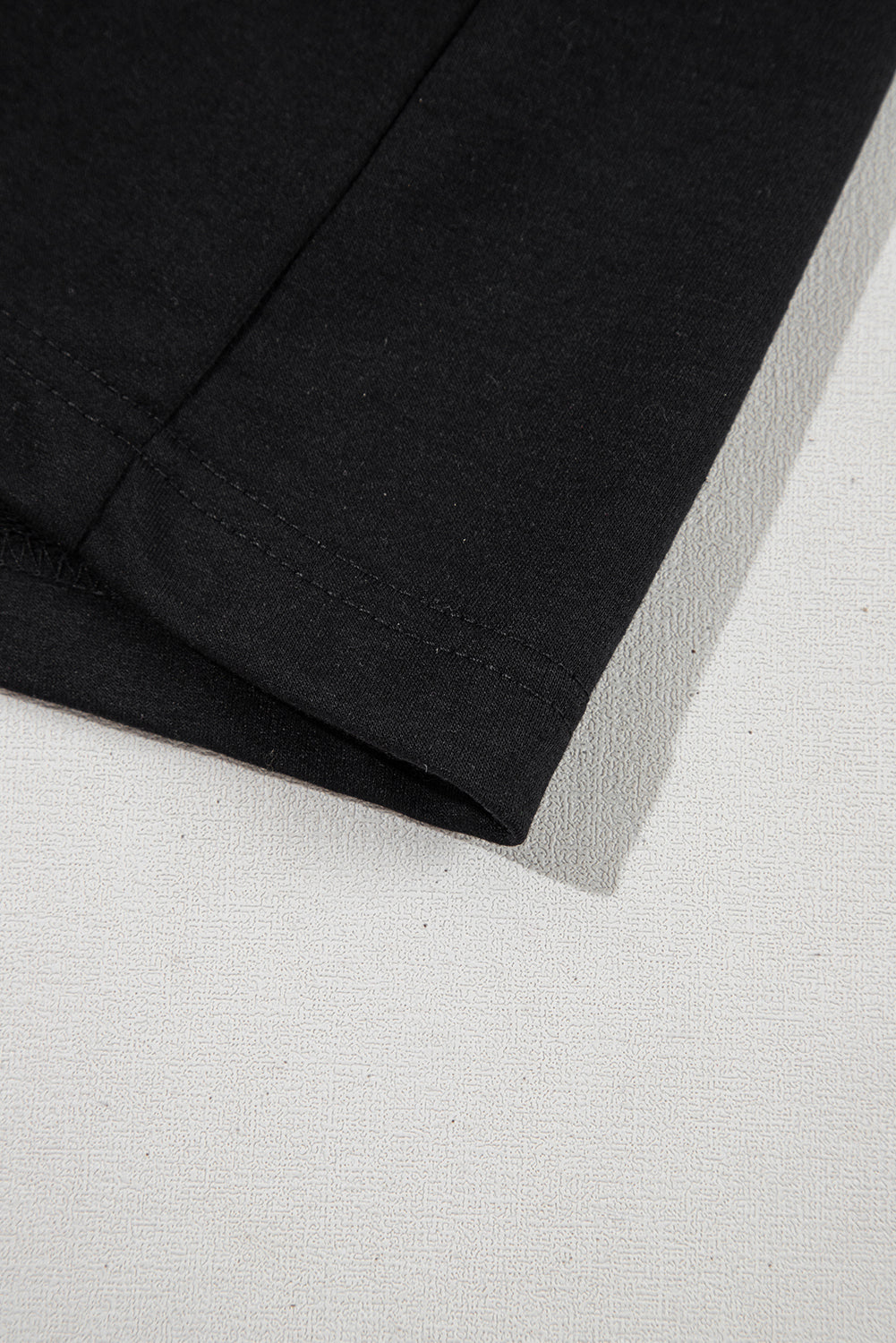 Black white Tie V Neck Pintuck Sleeveless Loose Romper eAura
