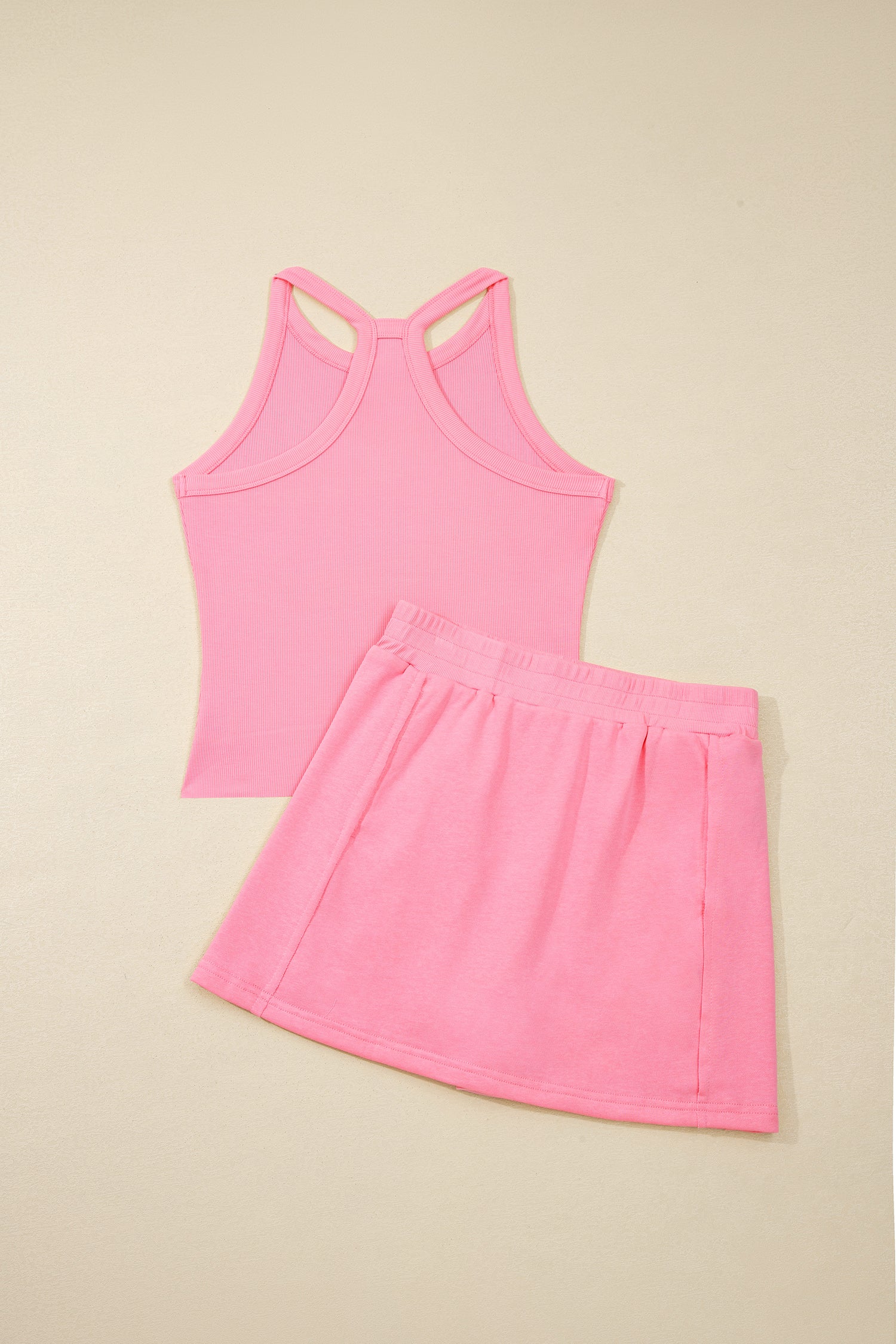 Cropped Tank Top & Mini Skort Co-ord Set