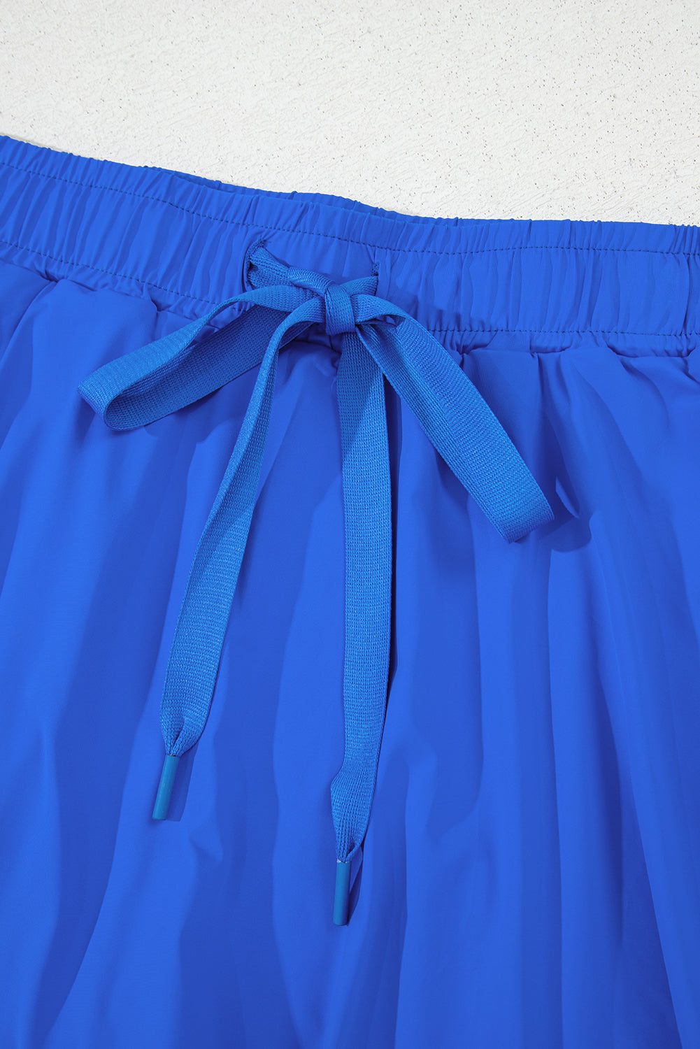 Bonbon Drawstring High Waist Lined Tennis Skorts eAura