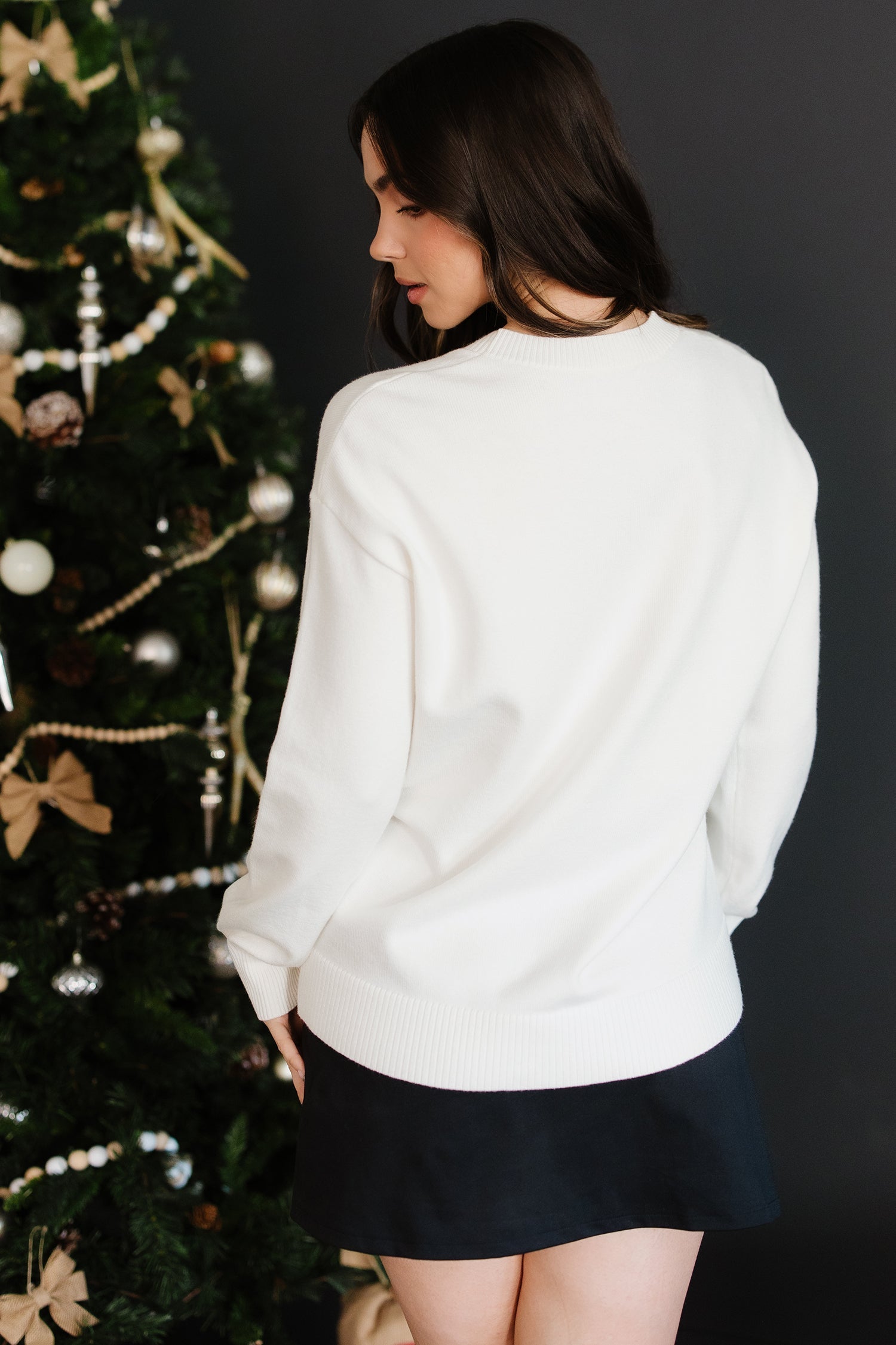Colourful Holly Jolly Christmas Knit Loose Sweater - Sweaters & Cardigans/Sweaters