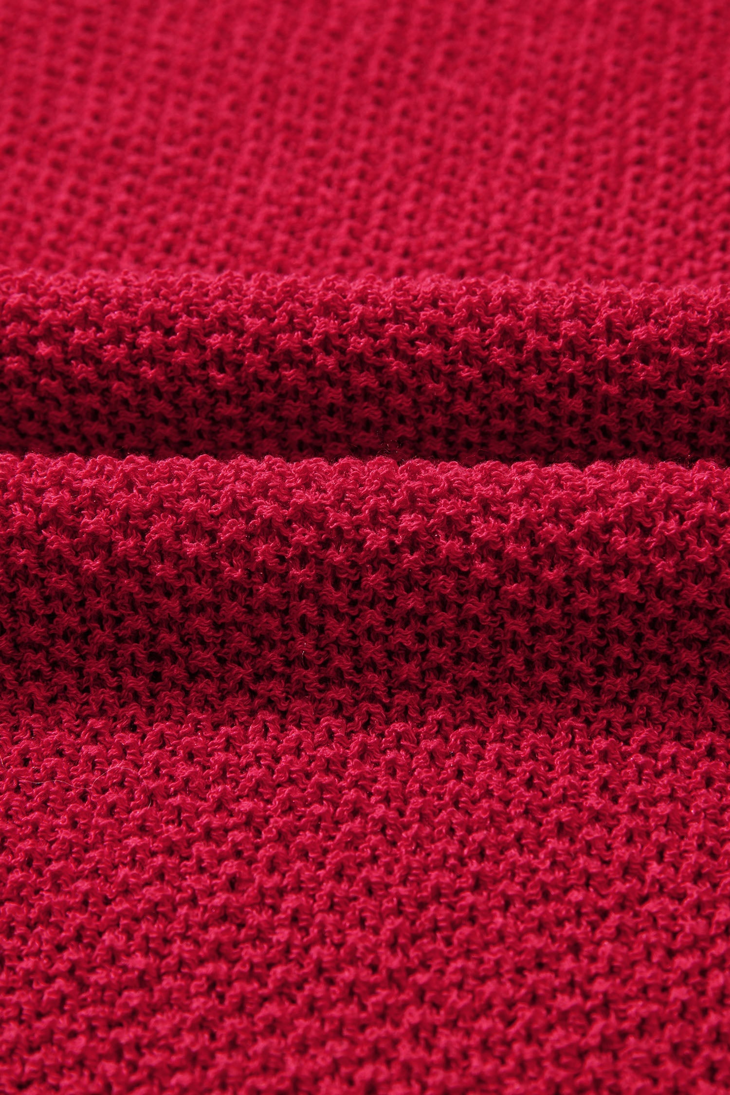 Colour Block Knit V-Neck Sweater - eAura