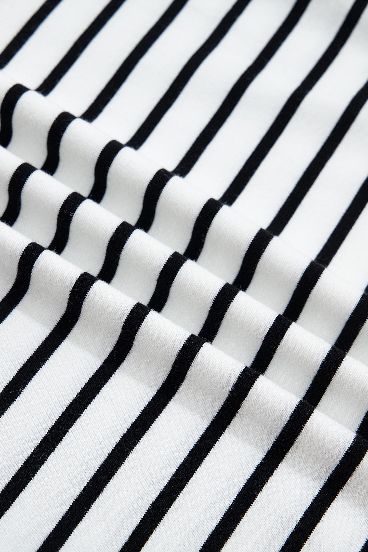 White Stripe Contrast Knot Back Ruffle Tank Top