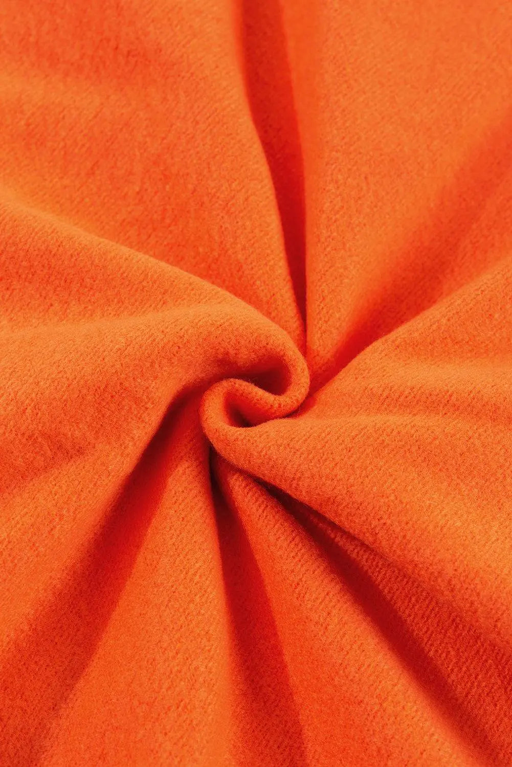 Aruba Blue Fleece Lined Half Zipper Kangaroo Pockets Loose Hoodie - BB Fashion Outlet