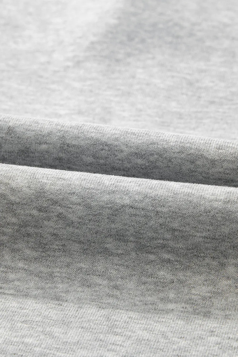 Aruba Blue Fleece Lined Half Zipper Kangaroo Pockets Loose Hoodie - eAura