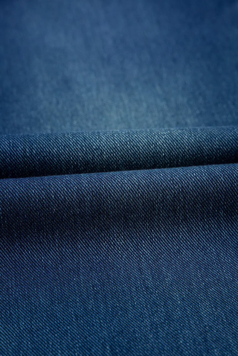 Ashleigh Blue Multiple Pockets Straight Leg Washed Stretchy Knit Casual Jeans eAura