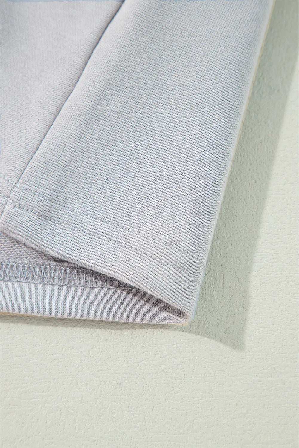 Beau Blue Floral Patchwork Star Pattern Drawstring Hoodie - BB Fashion Outlet