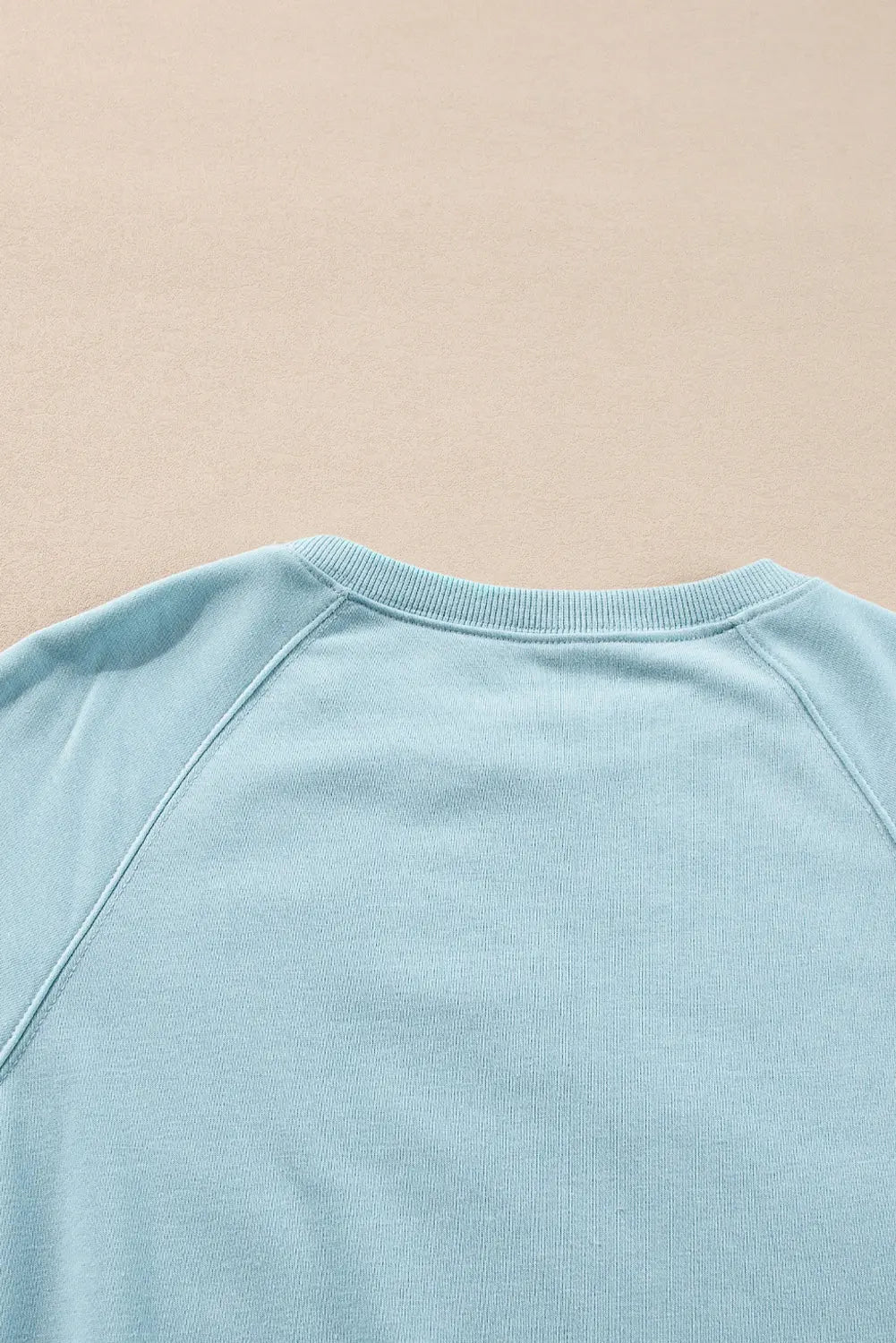 Beau Blue Rainbow Colourblock Striped Pullover Sweatshirt Beagle Boutique Fashion Outlet