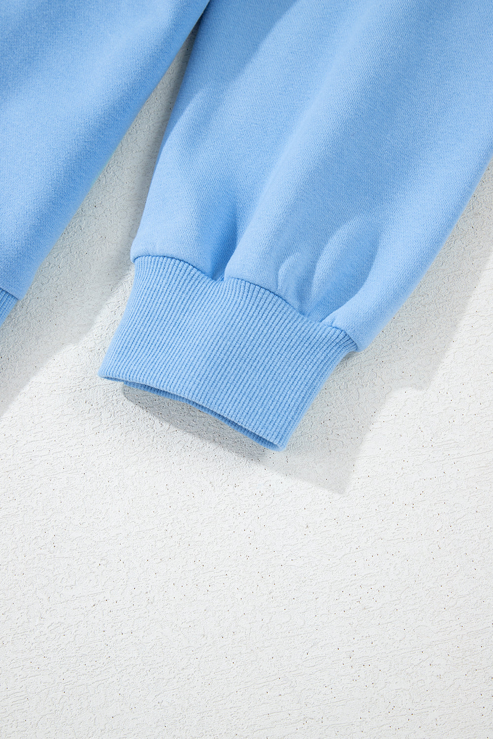 Beau Blue Striped Accent Pullover and Shorts Two Piece Casual Set - Sets/Short Sets