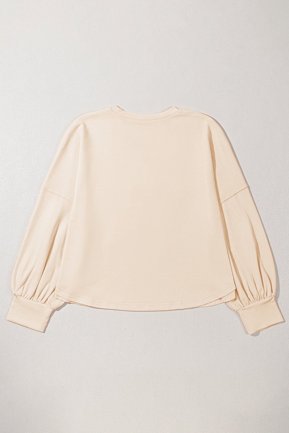 Beige Star Shape Studded Crew Neck Plus Size T Shirt - eAura